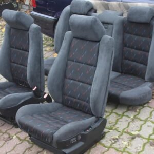 BMW E34 M5 front and rear seat